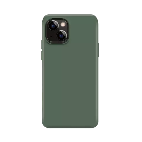 Xqisit NP Coque en silicone Anti Bac compatible avec iPhone 14 - vert
