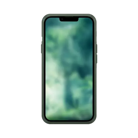 Xqisit NP Coque en silicone Anti Bac compatible avec iPhone 14 - vert