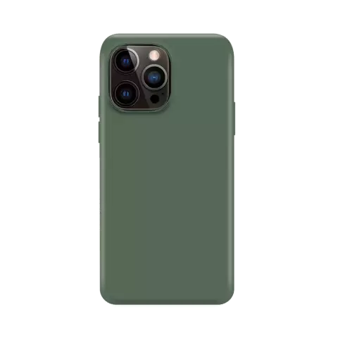 Xqisit NP Silicone case Anti Bac case pour iPhone 14 Pro - vert