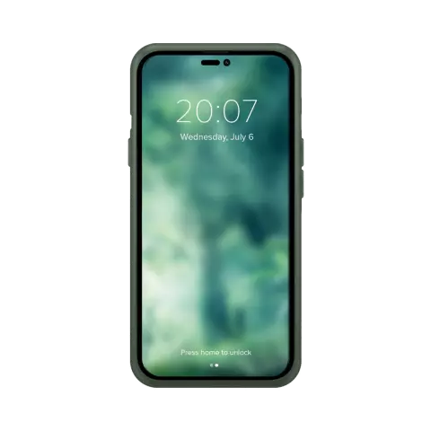 Xqisit NP Silicone case Anti Bac case pour iPhone 14 Pro Max - vert