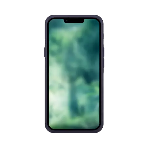 Xqisit NP Coque en silicone Anti Bac compatible avec iPhone 14 - bleu