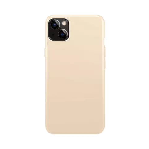 Xqisit NP Coque en silicone Anti Bac compatible avec iPhone 14 - sable