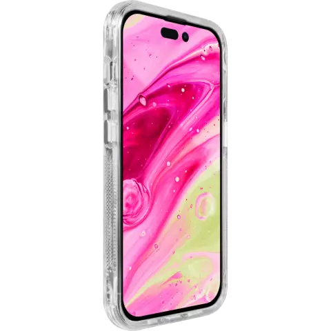 Coque Laut Crystal Matter X compatible avec iPhone 14 Pro Max - Transparente