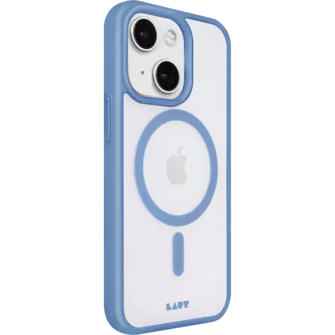 &Eacute;tui Laut Huex Protect compatible avec iPhone 14 Pro - bleu