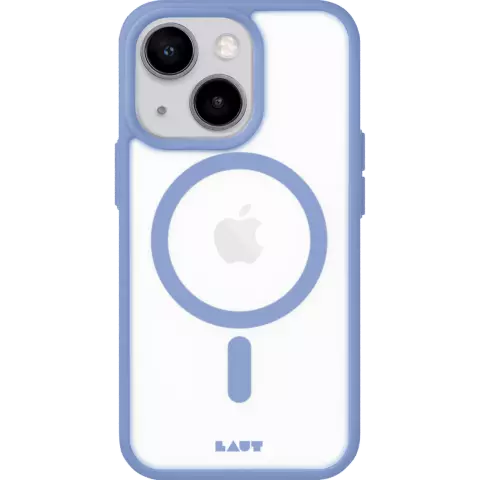 &Eacute;tui Laut Huex Protect compatible avec iPhone 14 Plus - bleu