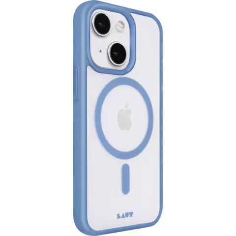 &Eacute;tui Laut Huex Protect compatible avec iPhone 14 Plus - bleu