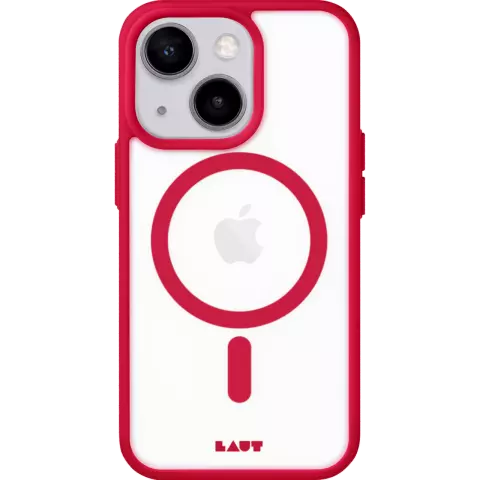 Coque Laut Huex Protect compatible avec iPhone 14 Plus - rouge