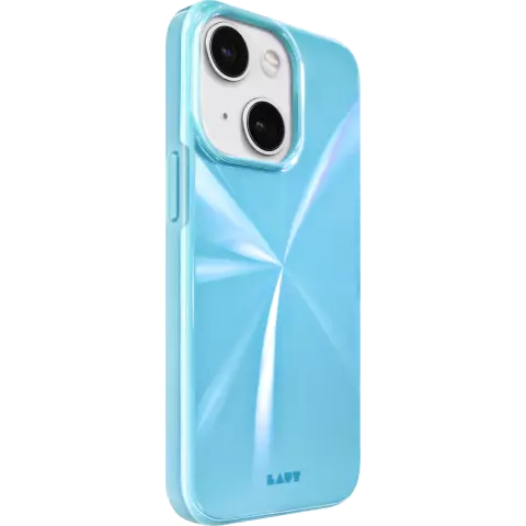Coque Laut Huex Reflect compatible avec iPhone 14 - bleu clair