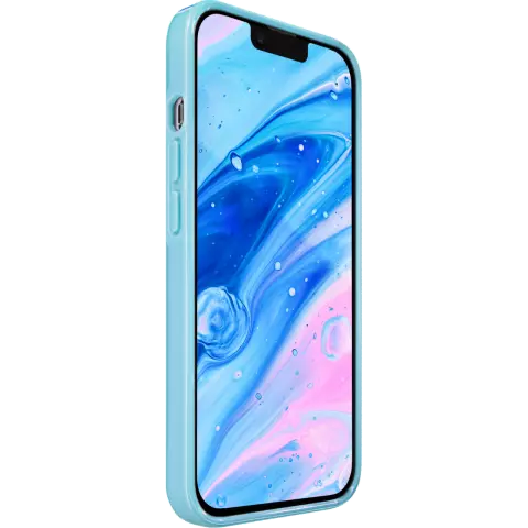 Coque Laut Huex Reflect compatible avec iPhone 14 - bleu clair