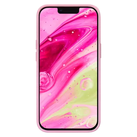 Coque Laut Huex Reflect compatible avec iPhone 14 Plus - rose