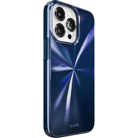 Coque Laut Huex Reflect compatible avec iPhone 14 Plus - bleu fonc&eacute;