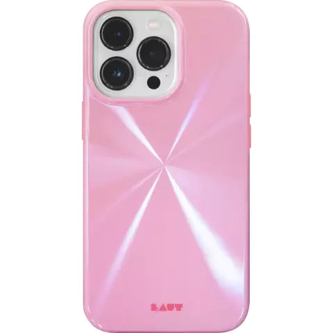 Coque Laut Huex Reflect compatible avec iPhone 14 Pro Max - rose