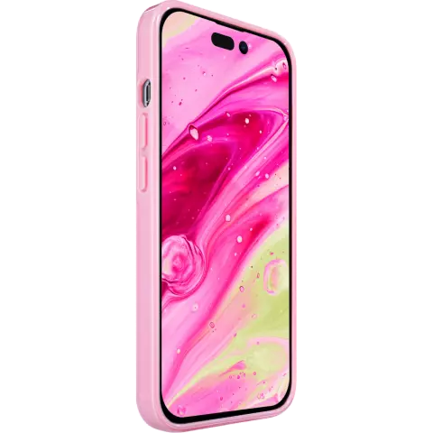 Coque Laut Huex Reflect pour iPhone 14 Pro Max - rose