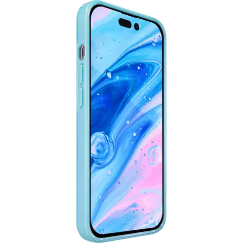 Coque Laut Huex Reflect compatible avec iPhone 14 Pro Max - Bleu clair