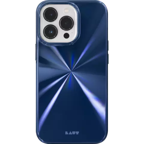 Coque Laut Huex Reflect compatible avec iPhone 14 Pro Max - Bleu fonc&eacute;