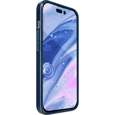 Coque Laut Huex Reflect compatible avec iPhone 14 Pro Max - Bleu fonc&eacute;