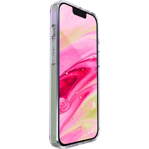 Coque Laut Holo compatible avec iPhone 14 Pro - Color&eacute;e