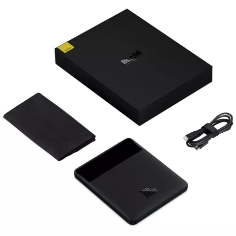 Baseus Blade 20000mAh 100W Banque d&#039;alimentation puissante pour ordinateur portable 2x USB-C PD 2x USB-A Charge rapide