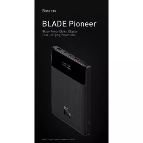 Banque d&#039;alimentation pour ordinateur portable Baseus Blade 20000mAh 100W 2x USB-C PD 2x USB-A