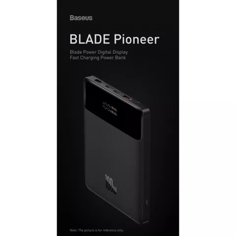 Baseus Blade 20000mAh 100W Banque d&#039;alimentation puissante pour ordinateur portable 2x USB-C PD 2x USB-A Charge rapide