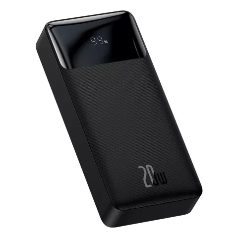 Baseus Bipow Powerbank 20000mAh 20W Charge Rapide Double USB-A et USB-C - Noir