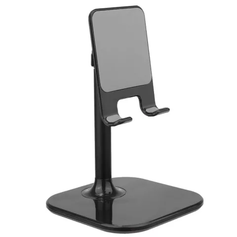 Support de tablette standard Support de t&eacute;l&eacute;phone Bureau de bureau compatible avec iPad et iPhone - Noir