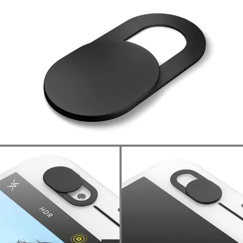 Webcam Covers 3 pi&egrave;ces Privacy Slide - Tablette pour t&eacute;l&eacute;phone portable