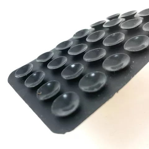 Tapis ventouse Support t&eacute;l&eacute;phone antid&eacute;rapant Silicone noir