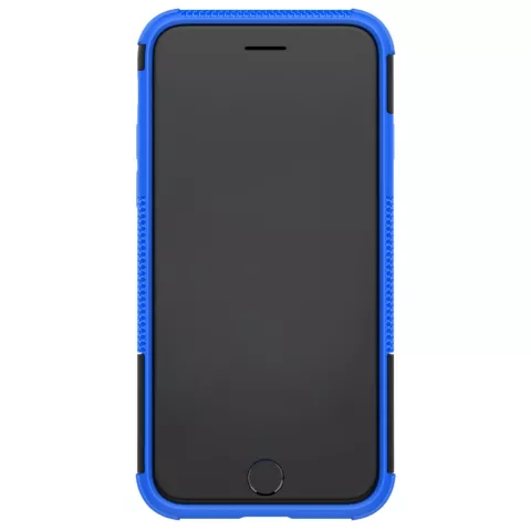 Coque standard hybride bleu noir compatible avec iPhone 7 8 SE 2020 SE 2022 housse antichoc