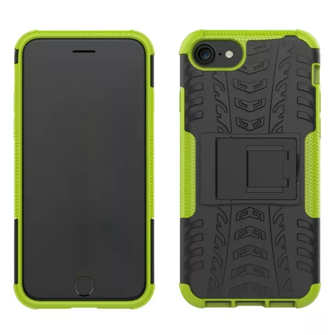 Coque de protection antichoc la coque compatible avec iPhone 7 8 SE 2020 SE 2022 - Vert