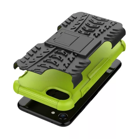 Coque de protection antichoc la coque compatible avec iPhone 7 8 SE 2020 SE 2022 - Vert