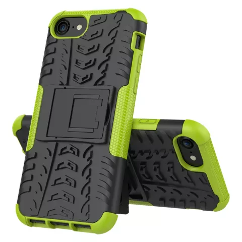 Coque de protection antichoc la coque compatible avec iPhone 7 8 SE 2020 SE 2022 - Vert