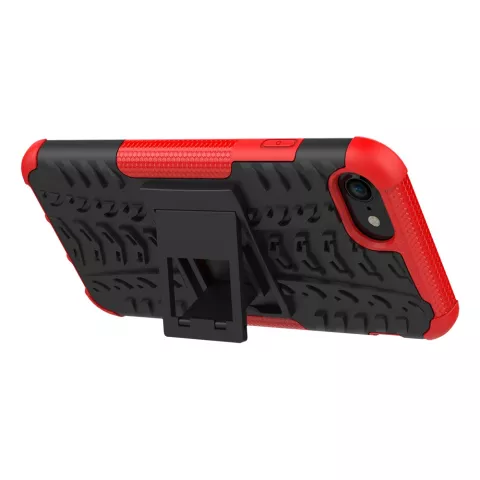 Coque de protection antichoc la coque compatible avec iPhone 7 8 SE 2020 SE 2022 - Rouge