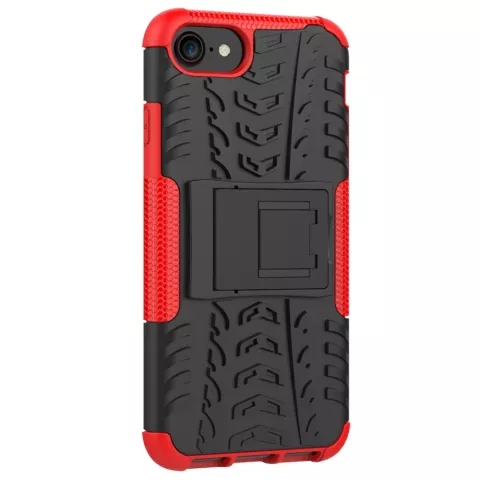 Coque de protection antichoc la coque compatible avec iPhone 7 8 SE 2020 SE 2022 - Rouge