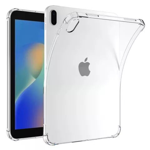 Coque TPU Protective Corners TPU compatible avec iPad 10e g&eacute;n&eacute;ration 10,9 pouces 2022 - transparente
