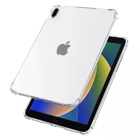 Coque TPU Protective Corners TPU compatible avec iPad 10e g&eacute;n&eacute;ration 10,9 pouces 2022 - transparente