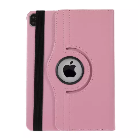 Biblioth&egrave;que rotative &agrave; 360&deg; compatible avec iPad Pro 11 pouces (2018 2020 2021 2022) &amp; iPad Air 4 et 5 - rose clair