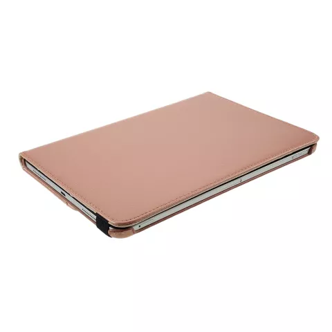 Biblioth&egrave;que rotative &agrave; 360&deg; compatible avec iPad Pro 11 pouces (2018 2020 2021 2022) et iPad Air 4 et 5 - Or rose