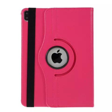 Housse de biblioth&egrave;que rotative &agrave; 360 &deg; compatible avec iPad Pro 11 pouces (2018 2020 2021 2022) et &agrave; l&#039;iPad Air 4 et 5 - rose