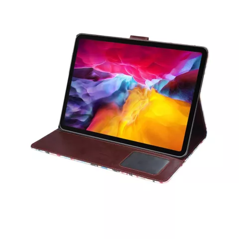 Housse de biblioth&egrave;que Fleurs compatible avec iPad Pro 11 pouces (2018 2020 2021 2022) et &agrave; l&#039;iPad Air 4 et 5