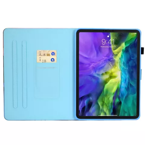 Housse de biblioth&egrave;que tropicale compatible avec iPad Pro 11 pouces (2018 2020 2021 2022) et &agrave; l&#039;iPad Air 4 et 5