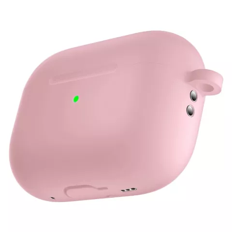 Housse en silicone Silicon Protection compatible avec AirPods Pro 1 / 2 - rose