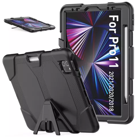Housse de b&eacute;quille Survivor compatible avec iPad Pro 11 pouces (2018 2020 2021 2022) et &agrave; l&#039;iPad Air 4 et 5