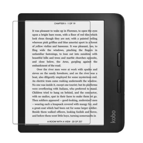 Film de protection d&#039;&eacute;cran compatible avec Kobo Libra 2 - transparent