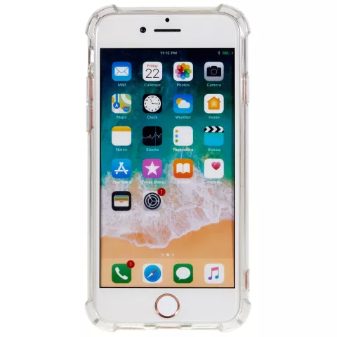 Coque en TPU Army Camouflage Survivor compatible avec iPhone 7 8 SE 2020 SE 2022 - Vert Arm&eacute;e