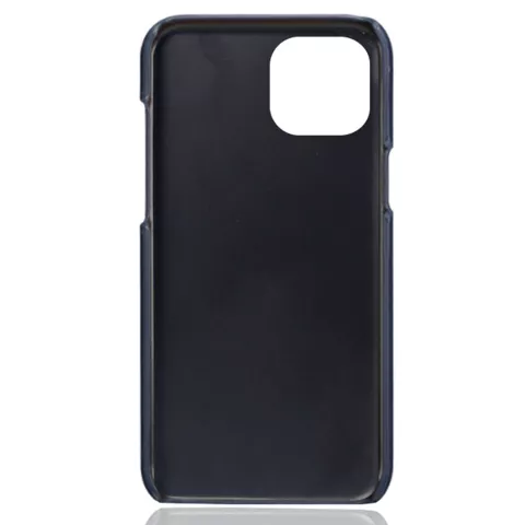 &Eacute;tui en cuir v&eacute;g&eacute;talien Duo Cardslot Wallet pour iPhone 15 - bleu