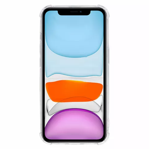 Coque en TPU avec feuilles et fleurs tropicales avec coins renforc&eacute;s compatible avec iPhone 11