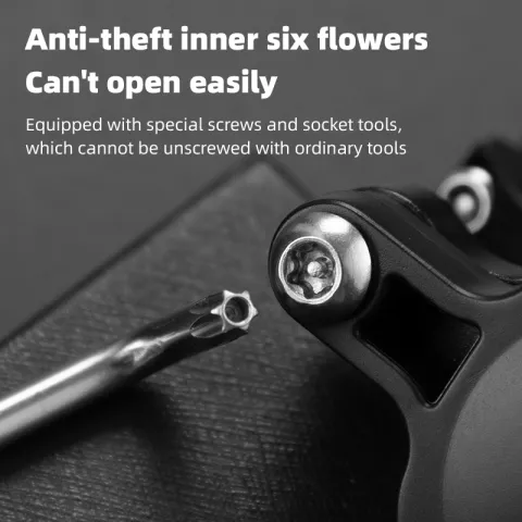 Secret Bike Tracker Case Support de porte-bidon de v&eacute;lo compatible avec Apple AirTag