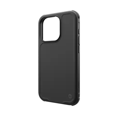 Coque CLCKR Carbon Magnet compatible avec iPhone 15 Pro - Noir