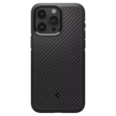 Coque Spigen Core Armor compatible avec iPhone 15 Pro - Noir